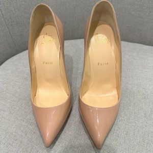 Christian Louboutin So Kate 120 Patent Leather Pumps
